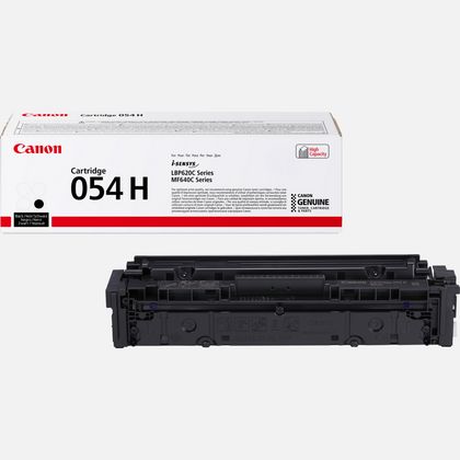 Image of Canon 054 H High Yield Toner Cartridge, Black
