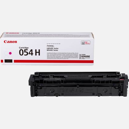 Image of Canon 054 H High Yield Toner Cartridge, Magenta