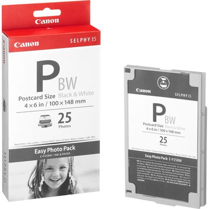 Canon E P25bw Easy Photo Pack Formato Cartolina Canon 25 Stampe Bianco E Nero In E Fuori Catalogo Canon Italia Store