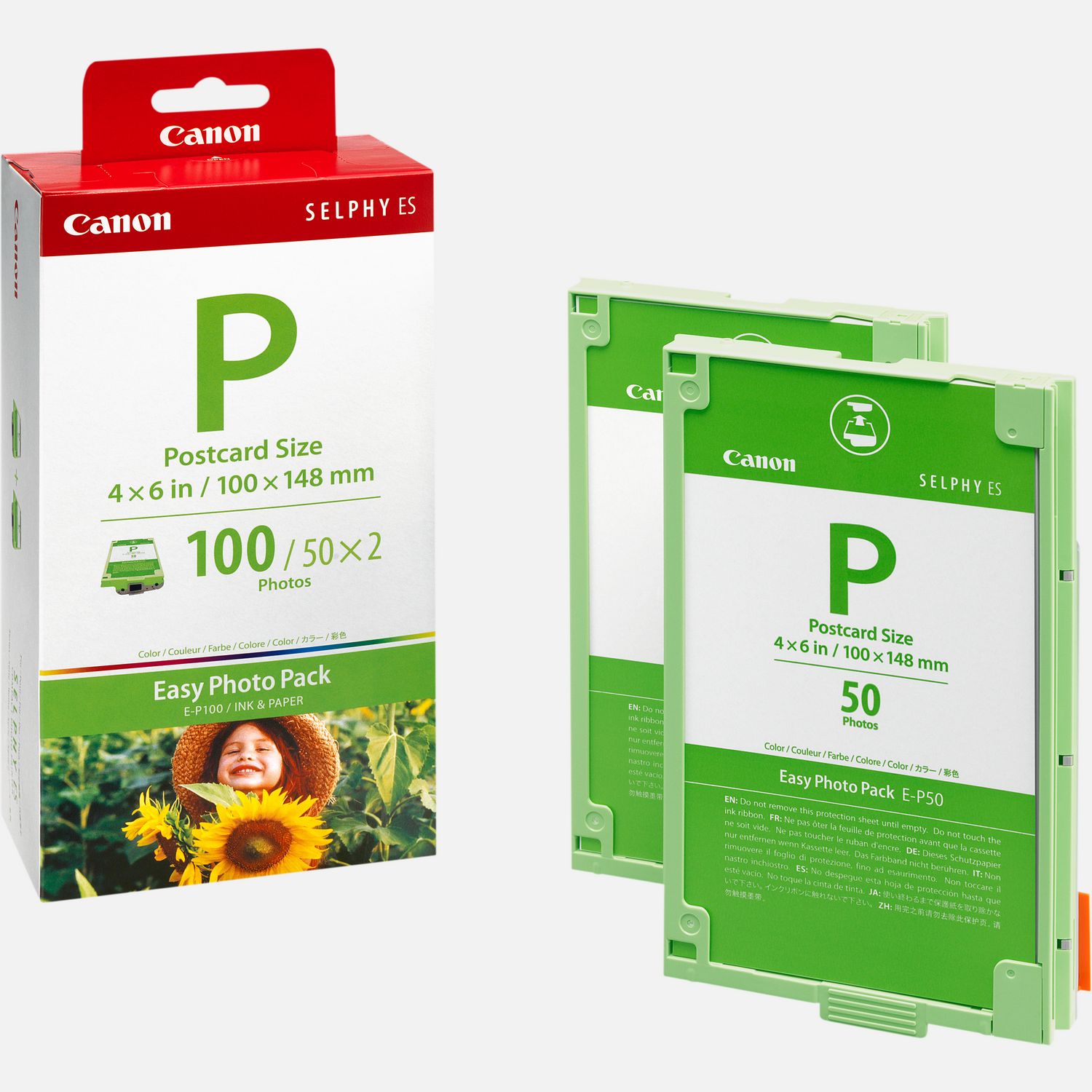 Buy Canon EP100 Easy Photo Pack Postcard Size 100 prints in