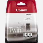 Canon Pgi 35Bk Zwart Inktcartridge Twin Pack canon kopen in de aanbieding Canon Pgi 35Bk Zwart Inktcartridge Twin Pack canon kopen in de aanbieding