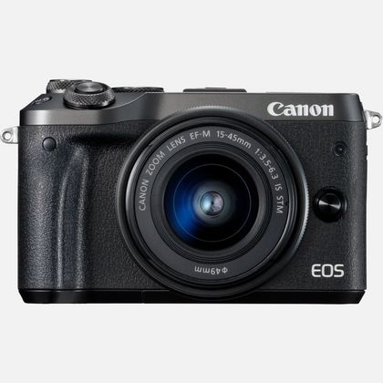 Canon EOS M6 + objectif EF-M 15-45mm IS STM noir