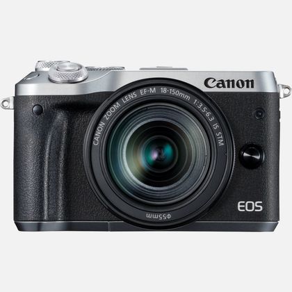 Canon EOS M6 + objectif EF-M 18-150mm IS STM argent
