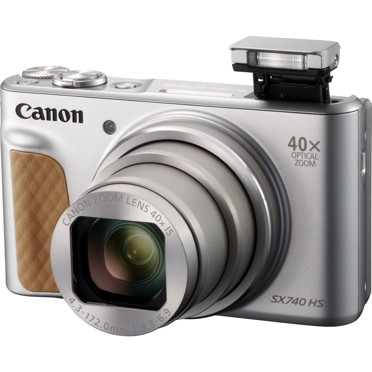 Canon PowerShot SX740 HS Compact Digital Camera WiFi 20.3 MP Silver
