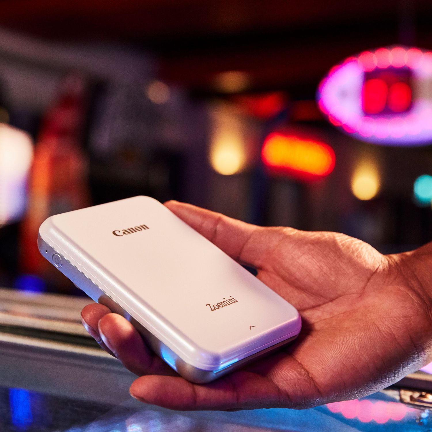 Canon Zoemini Portable Photo Printer Compact Zink Bluetooth White