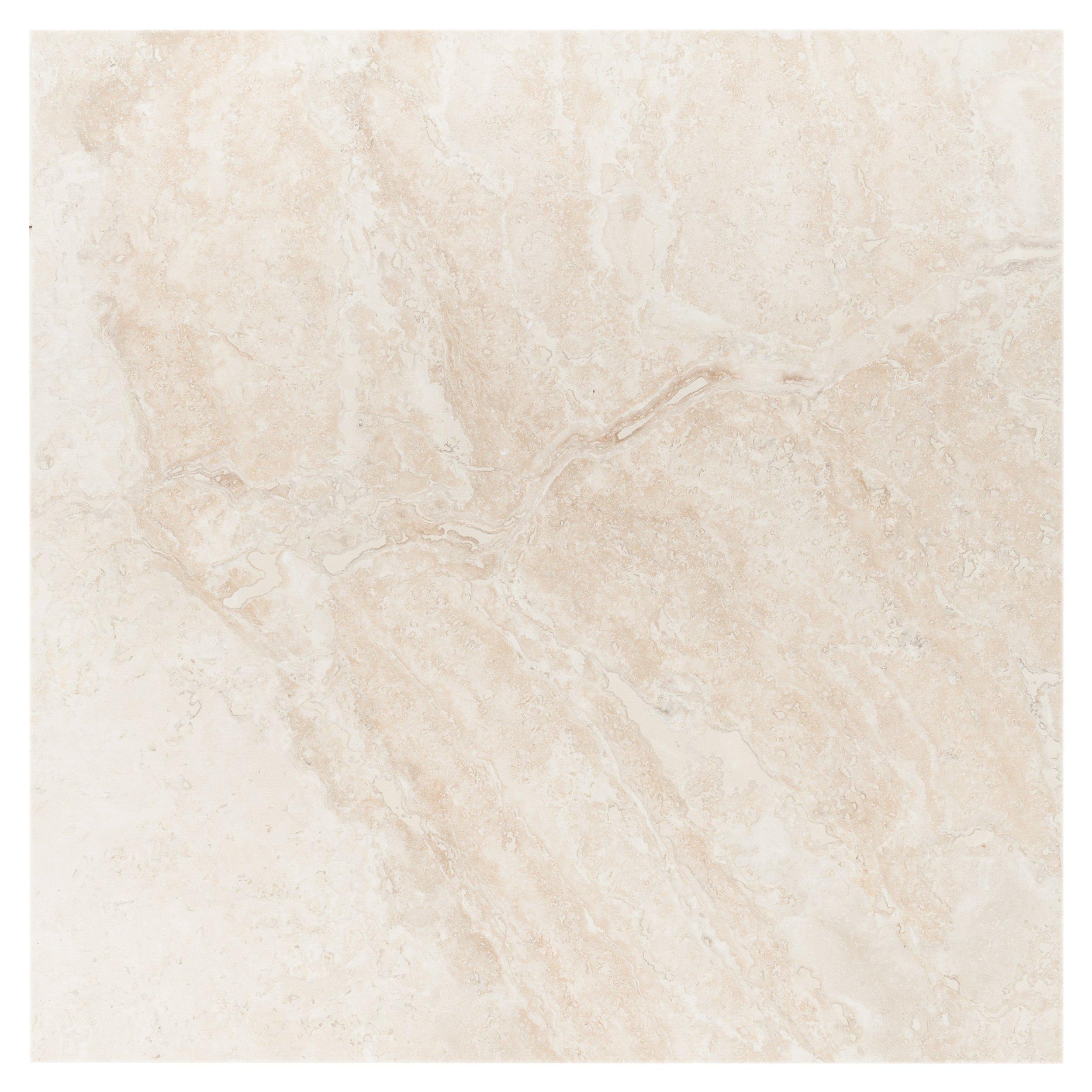 travertine tile light