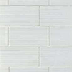 Dream Crystal White Ice Glass Tile - 6in. x 12in. - 100088434 | Floor