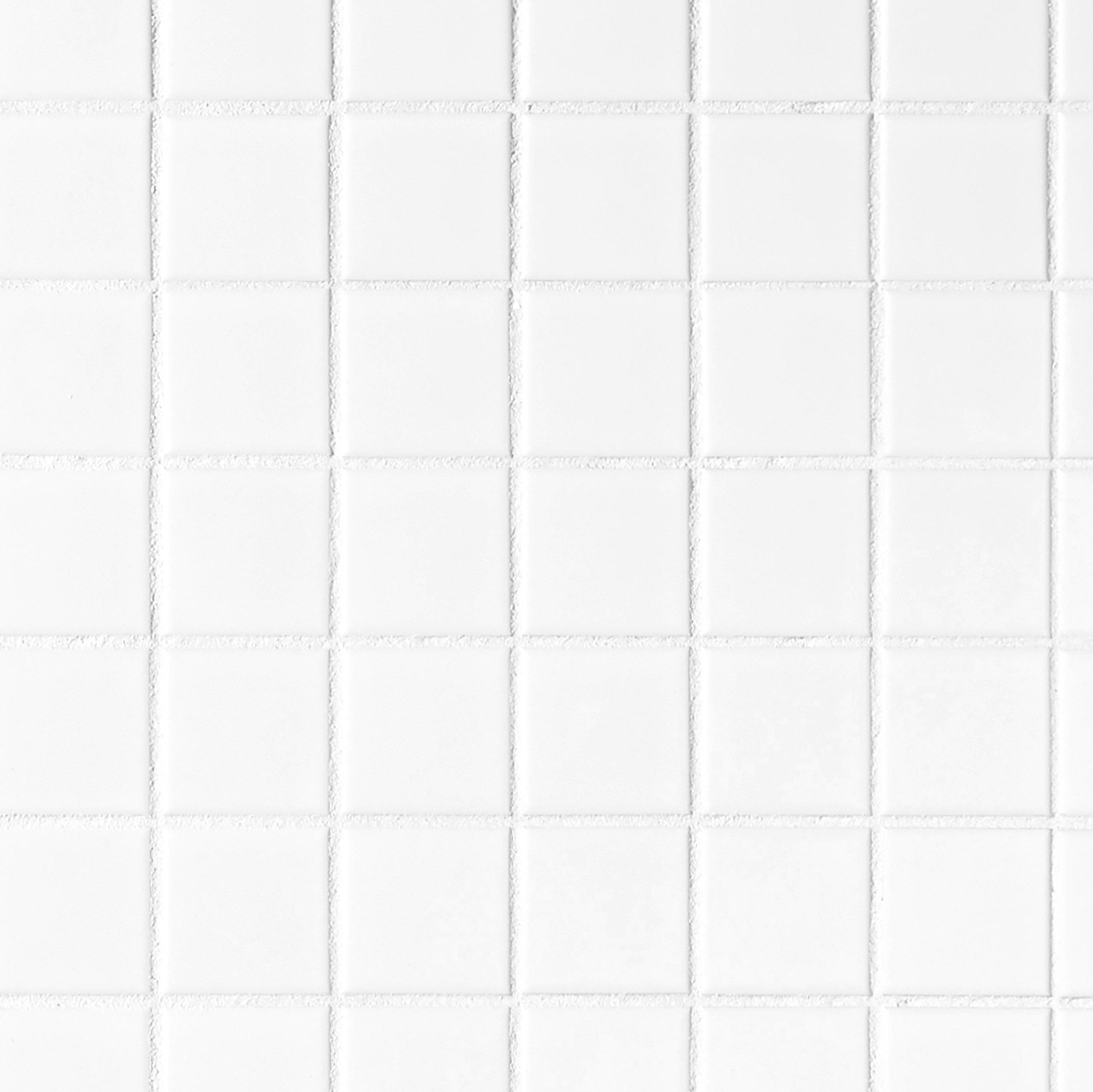 Metro White Matte Hexagon Porcelain Mosaic 12 X 12 100139260
