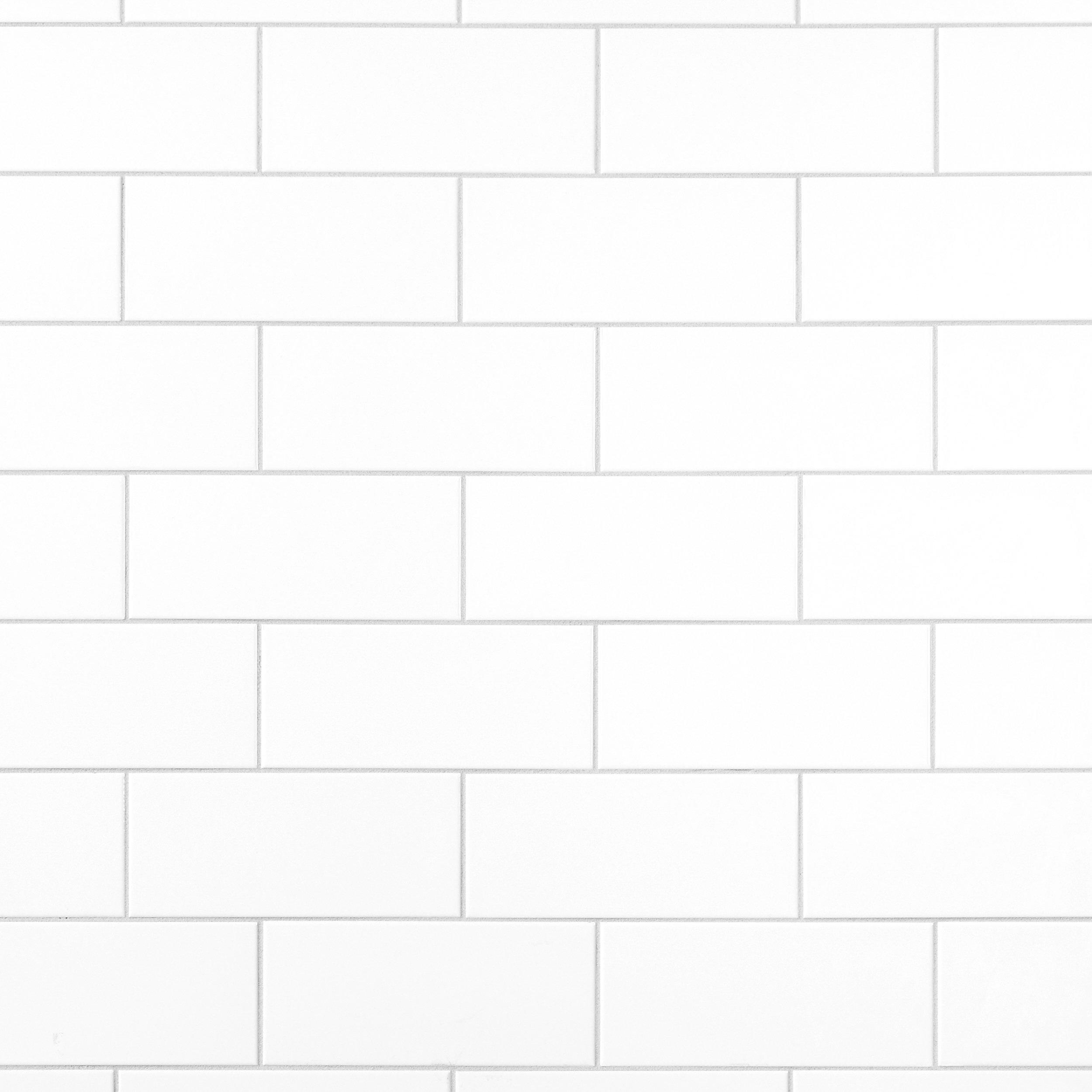 Bright White Ice Ceramic Wall Tile