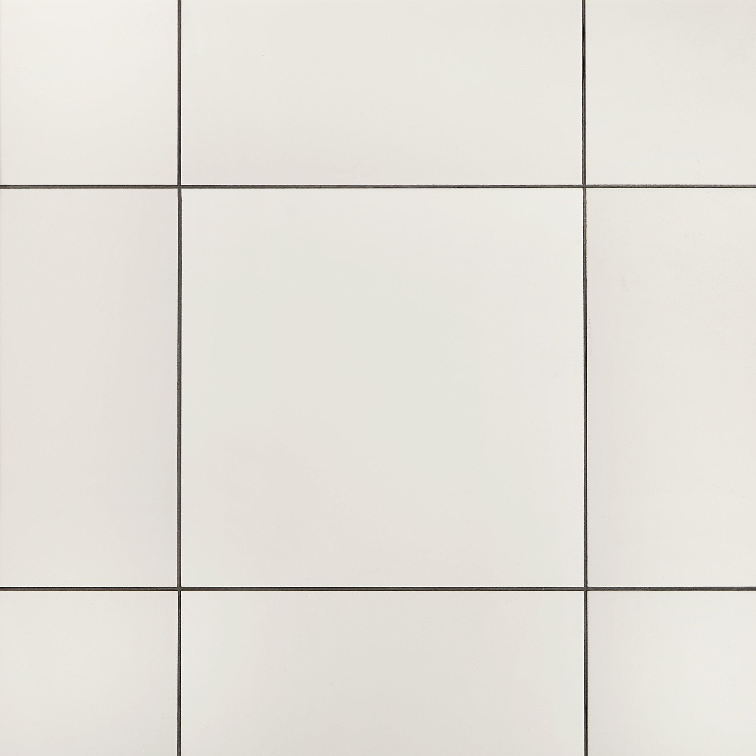 Sugar White Porcelain Tile - 19in. x 19in. - 100193549 | Floor and Decor
