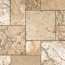 travertine stone tile floor