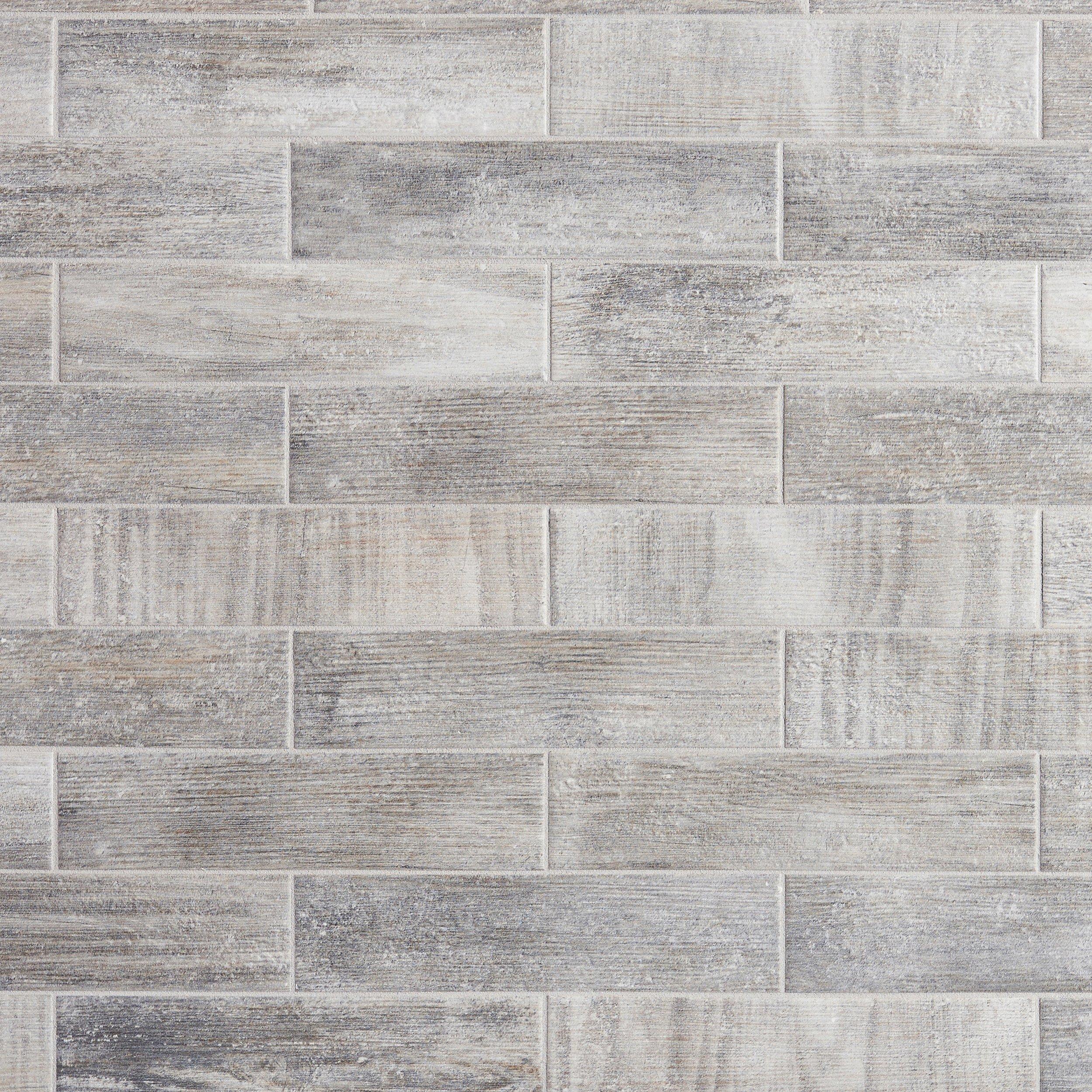 Weathered Oak Porcelain Tile - 3in. x 12in. - 100236215 ...