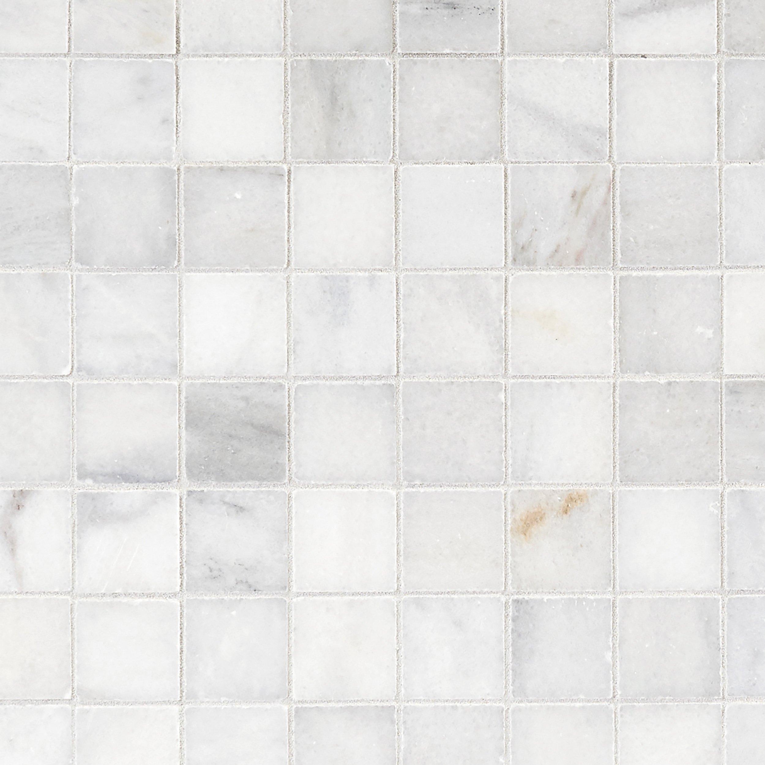ocean honed marble mosaic