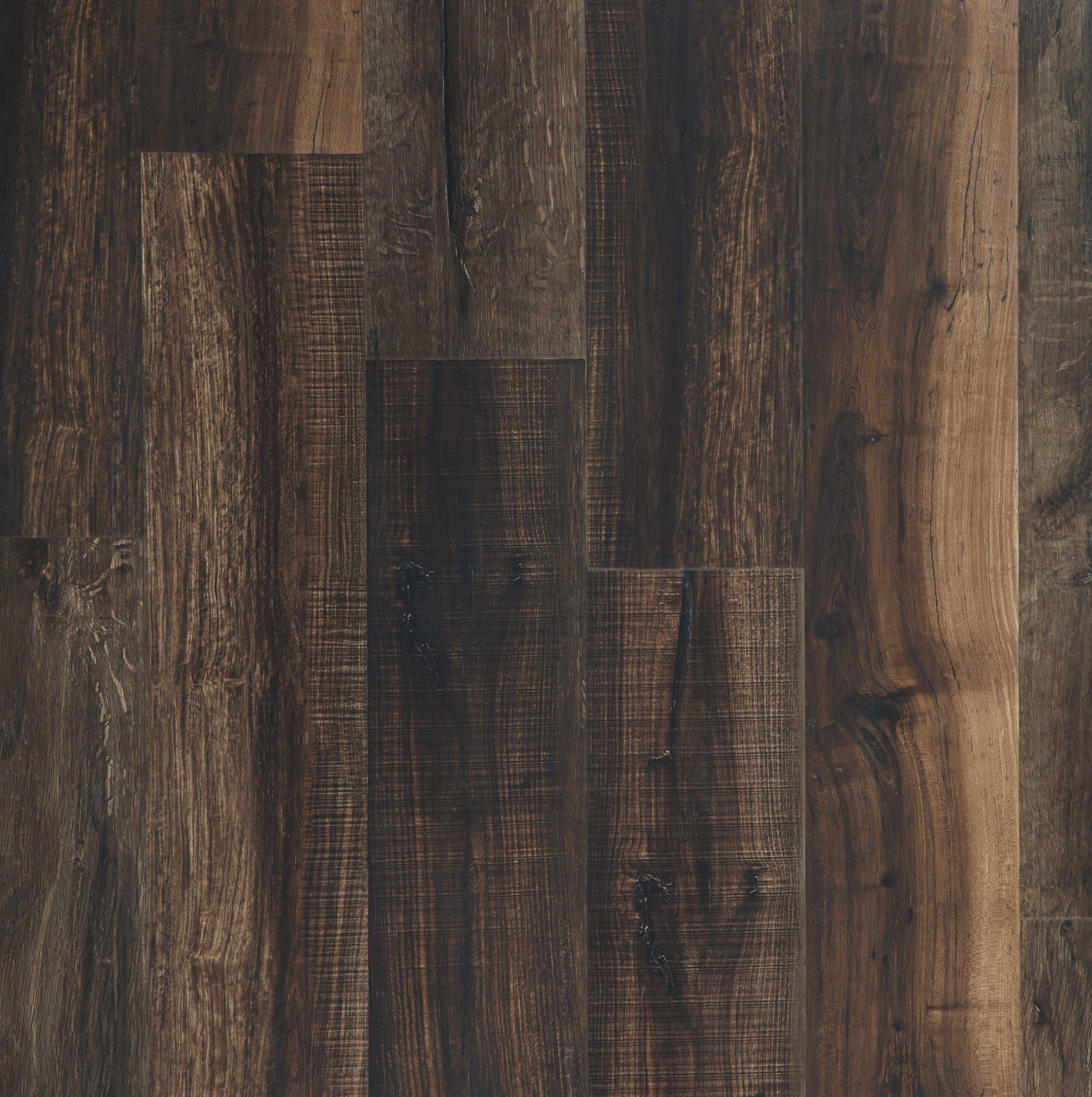 Cocoa Oak Rigid Core Luxury Vinyl Plank Cork Back 6 5mm