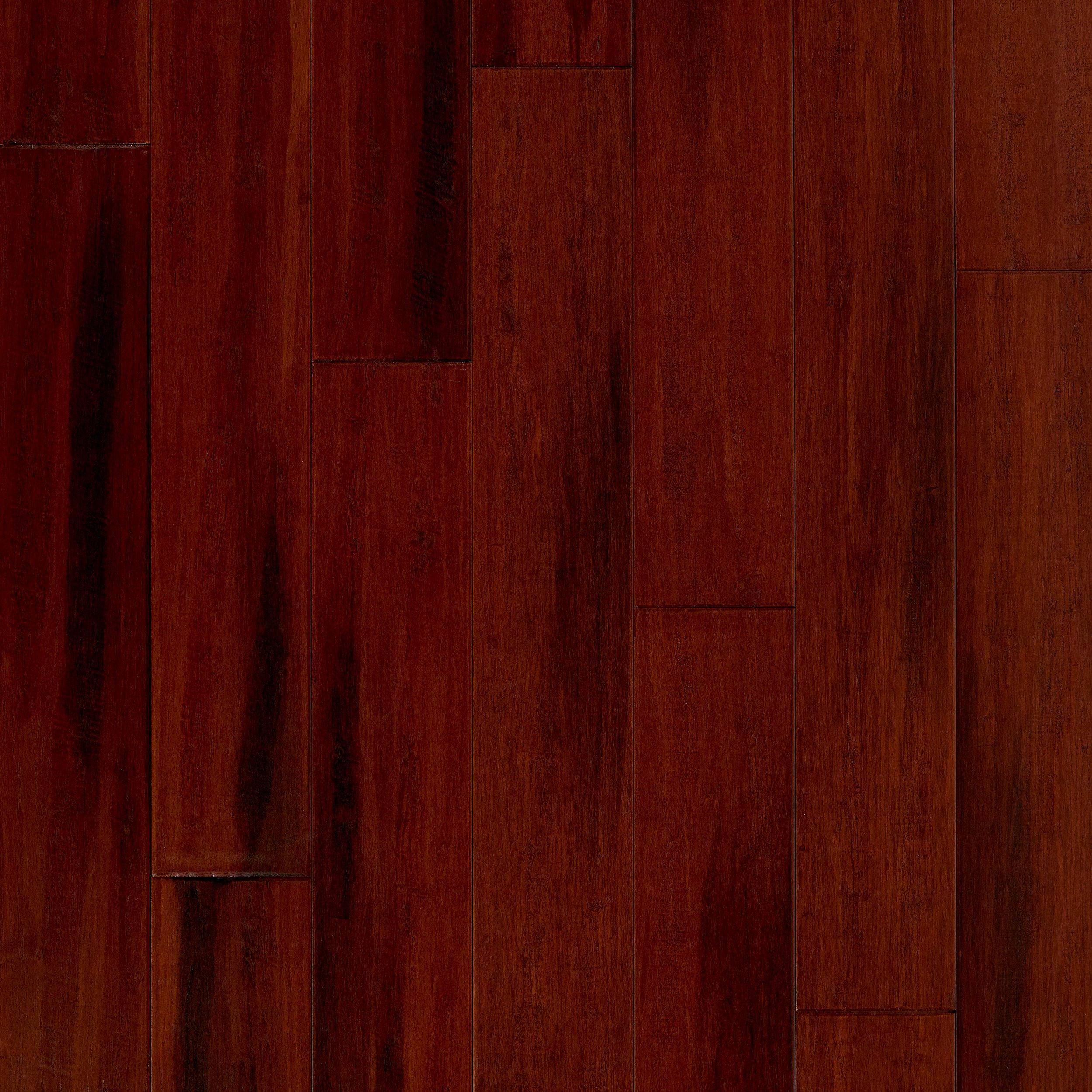 Palazzo Hand Scraped Solid Stranded Bamboo 1 2in X 5in 100465426 Floor And Decor