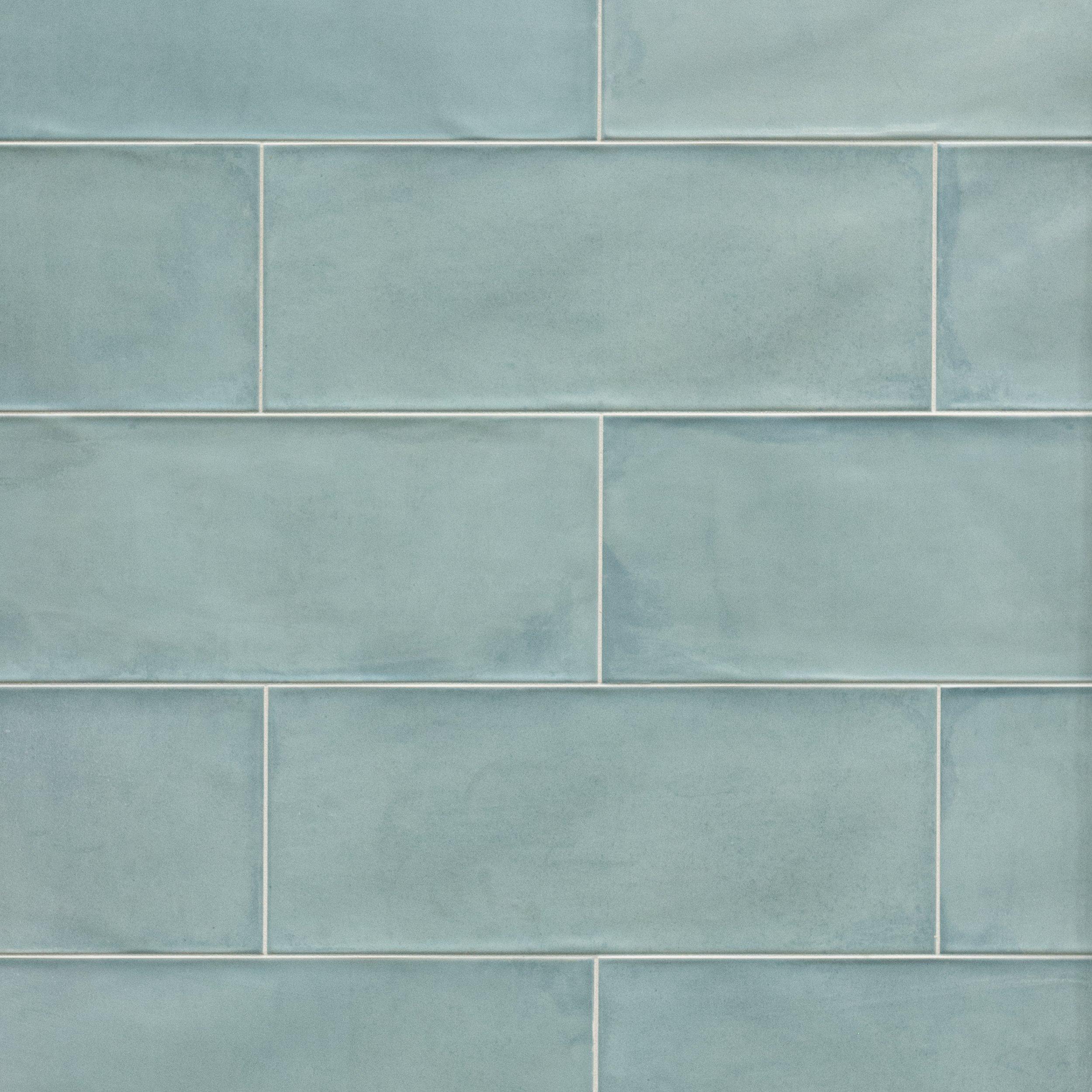 Vintage Verde Ceramic Tile 8 x 20 100415017 Floor 