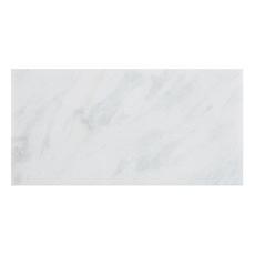 Sahara Carrara Polished Marble Tile - 6 x 12 - 100415603 | Floor and Decor