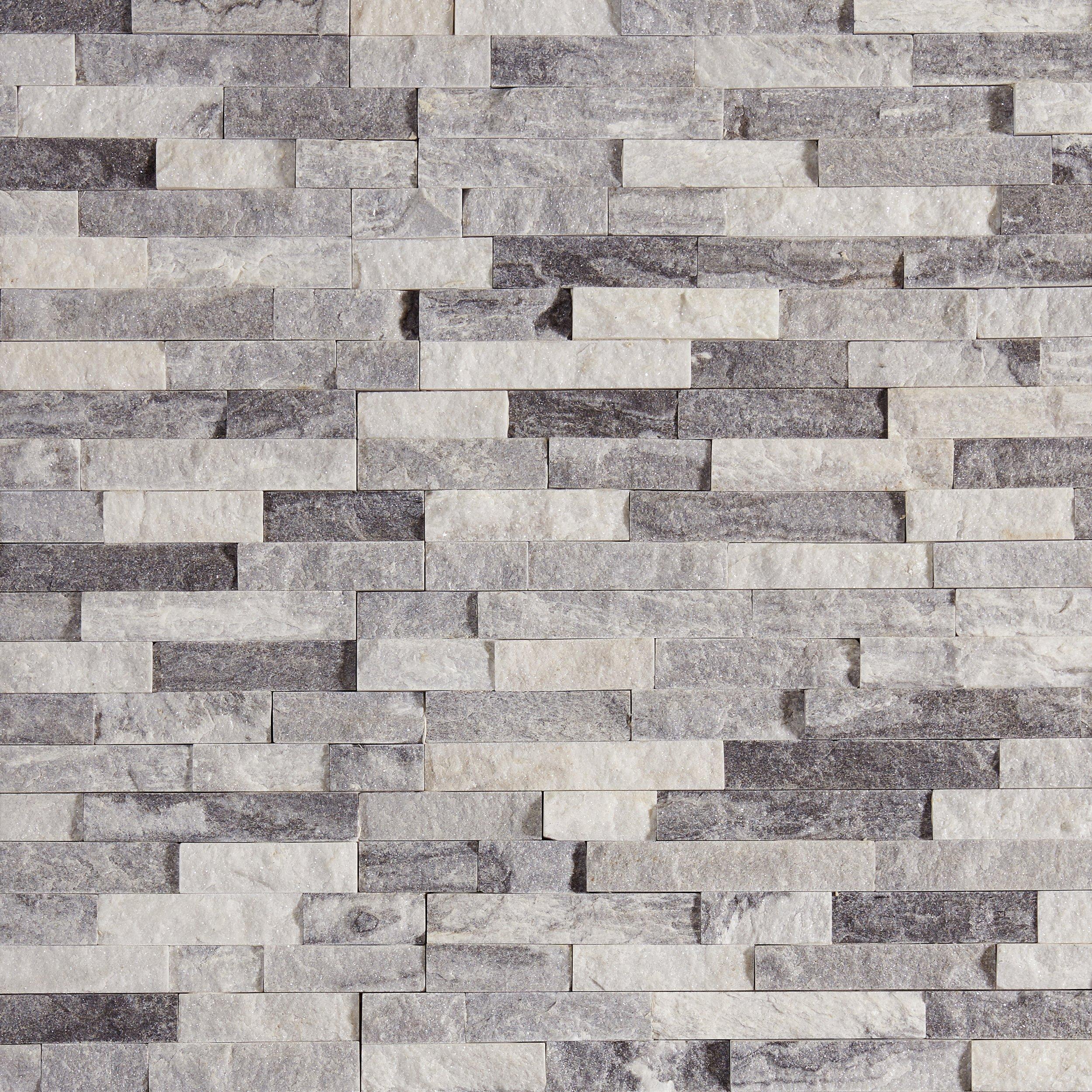 Canyon stone wall panel