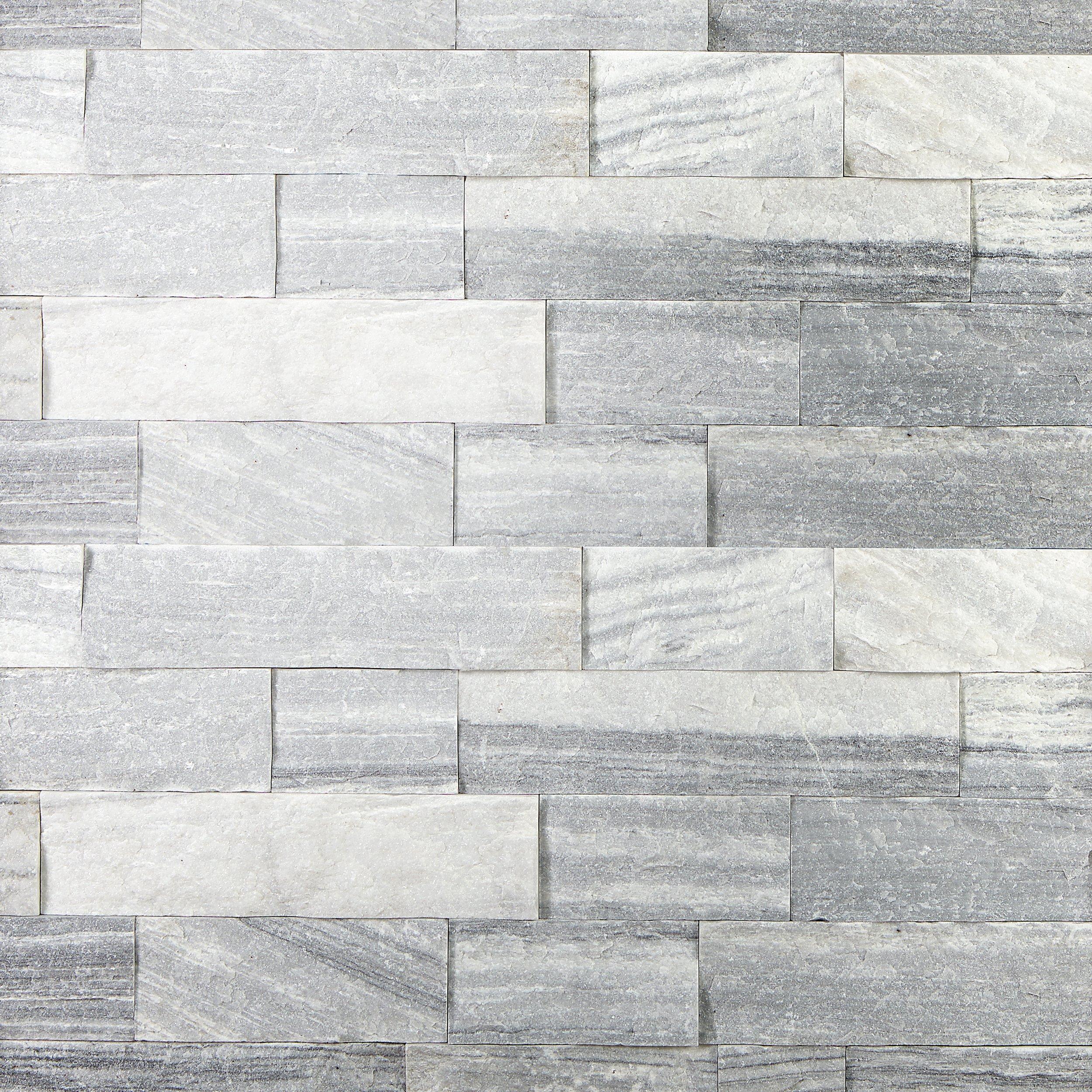 ledger gray stone splitface panel ledgers stacked floor decor rock regent marble ridge quartzite multi
