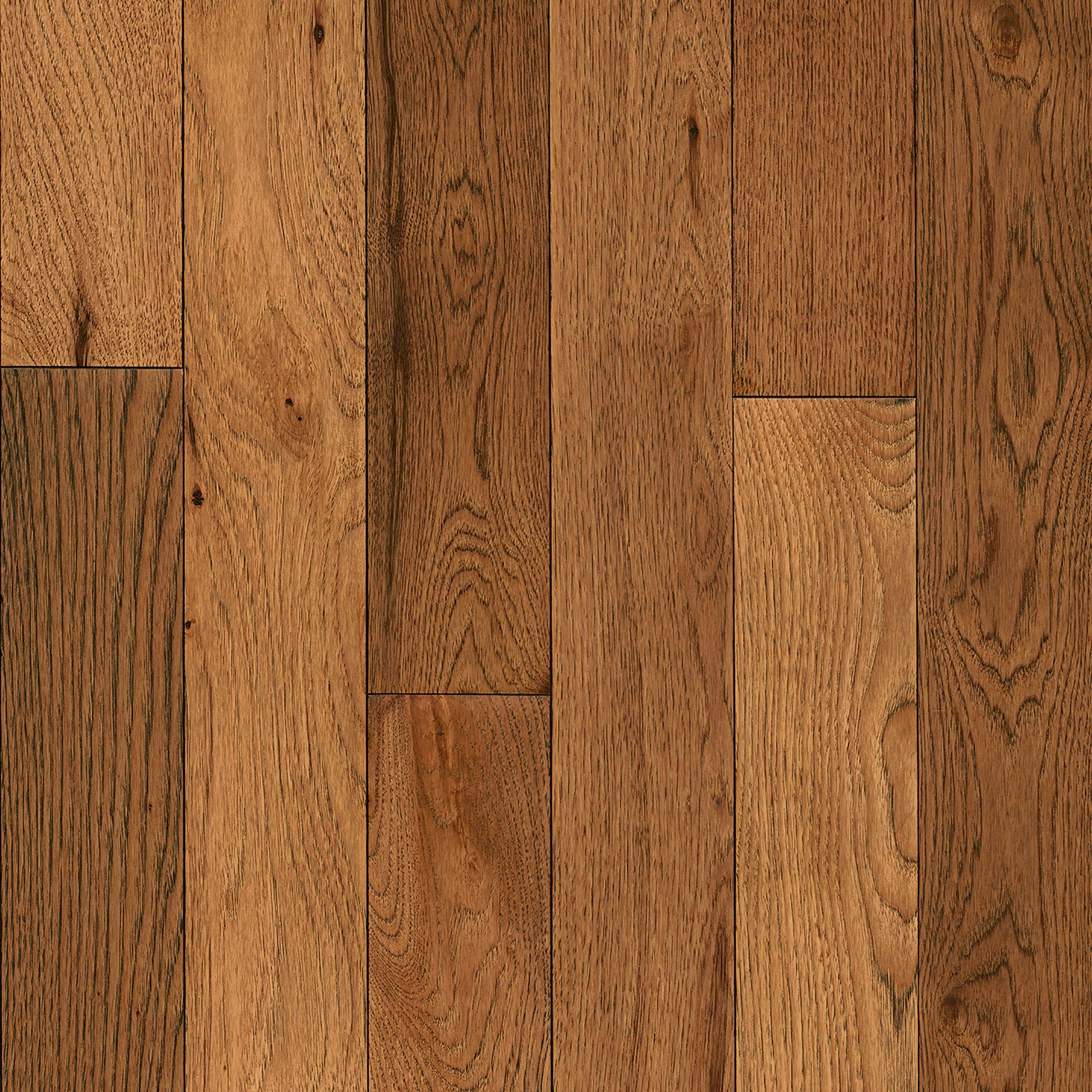 Chestnut Hickory Hand Scraped Solid Hardwood - 3/4in. x ...