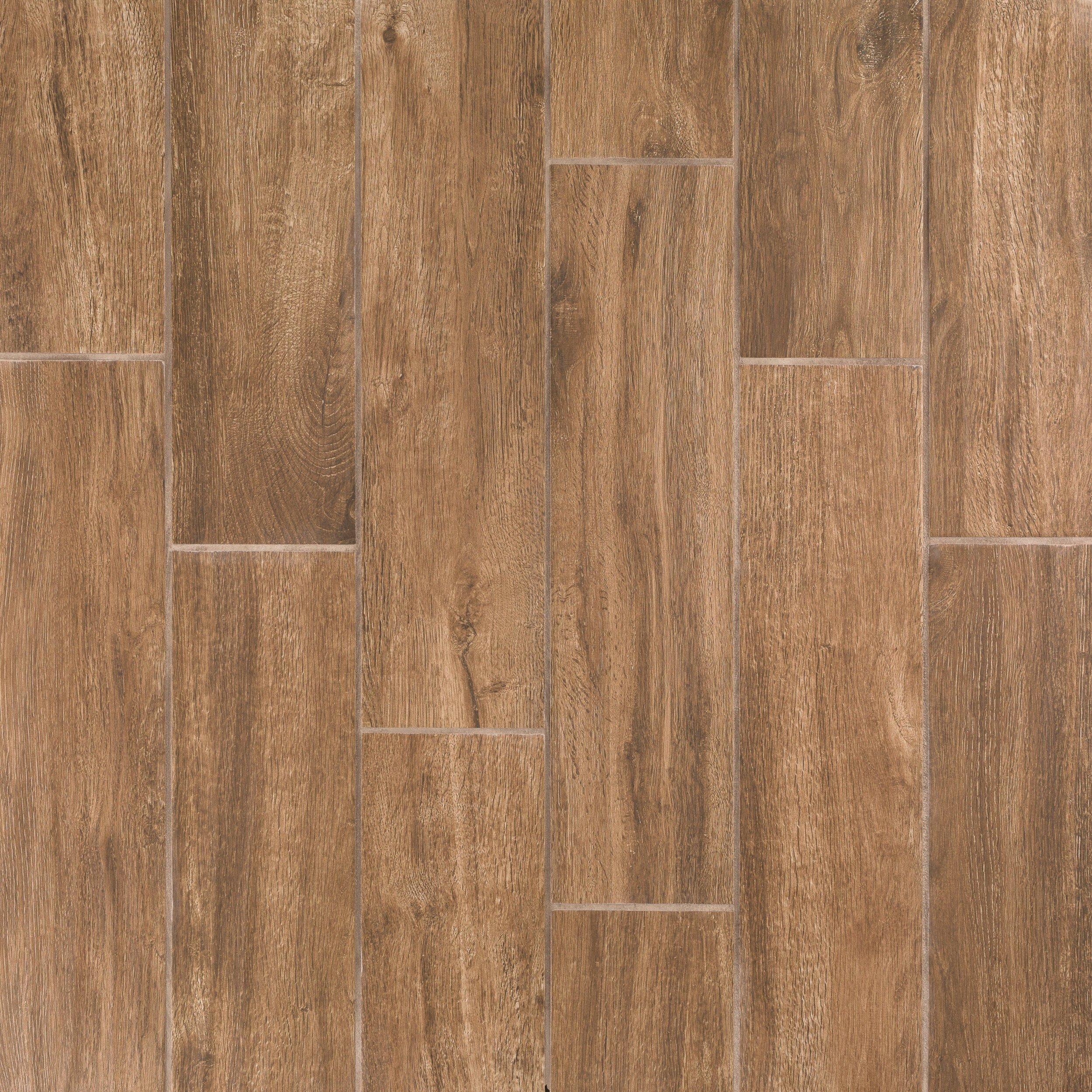 Brunswick Oak Wood Plank Ceramic Tile 7 X 24 100106897 Floor And   100436070 Burton Oak Wood Plank Porcelain Tile Main