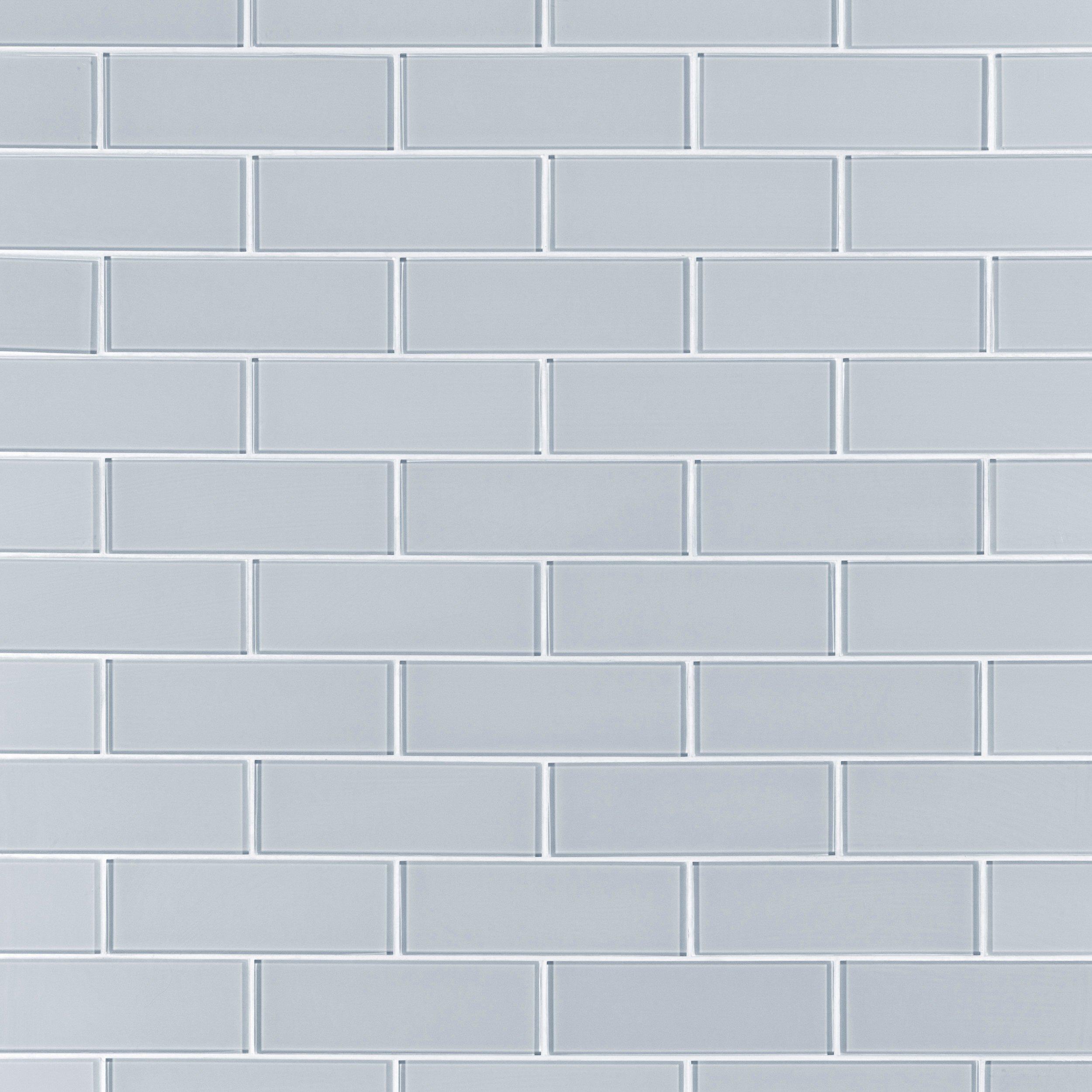 pure twilight glass tile backsplash