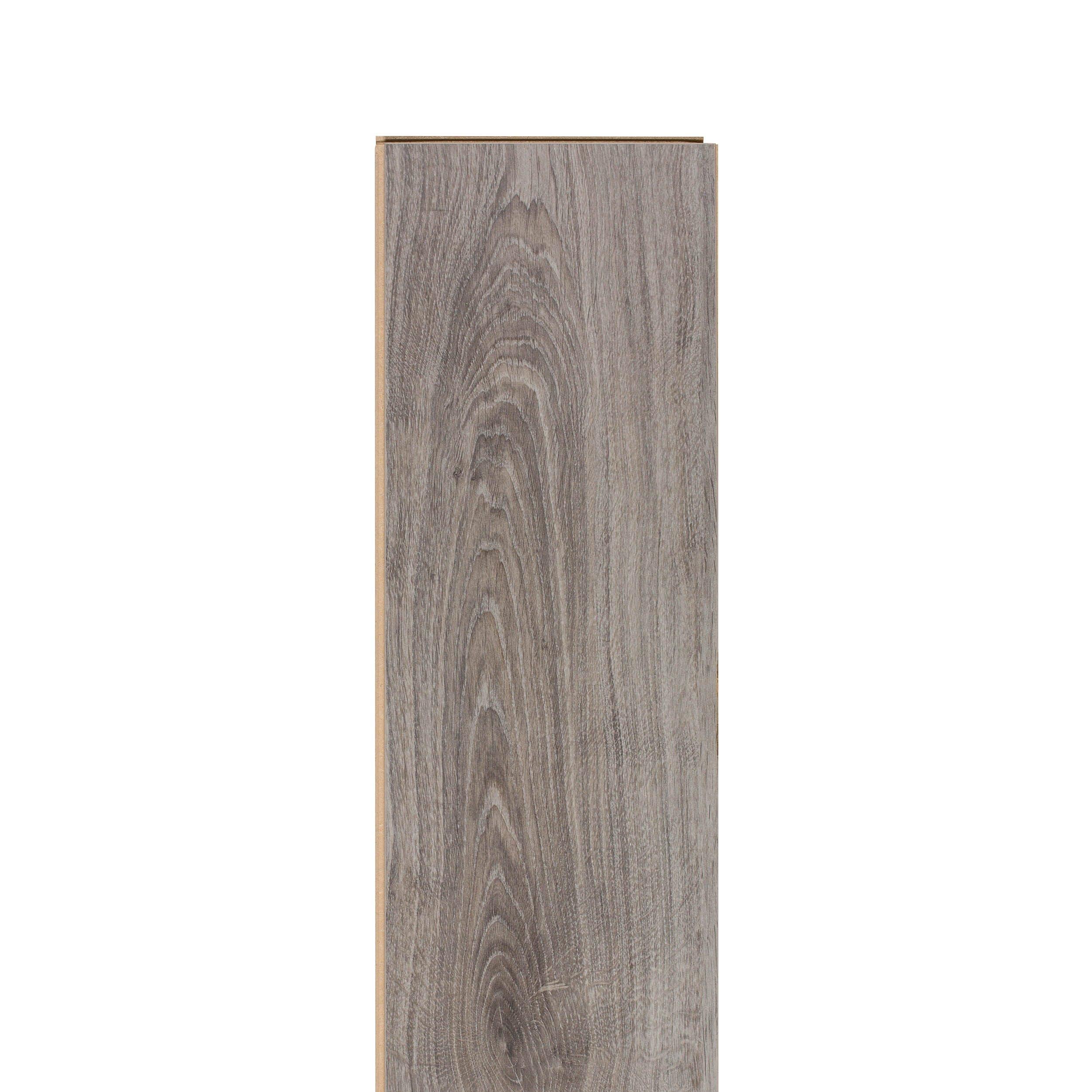 Silver Gray Oak Matte Laminate - 12mm - 100493063 | Floor ...