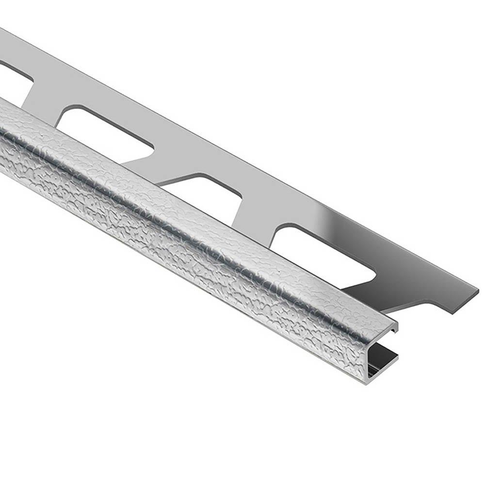 Schluter Quadec Square Edge Trim 1/2in. Stainless Steel ...