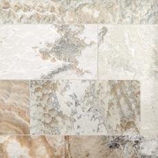 Argento II Honed Travertine Tile - 16 x 24 - 100698281 | Floor and Decor