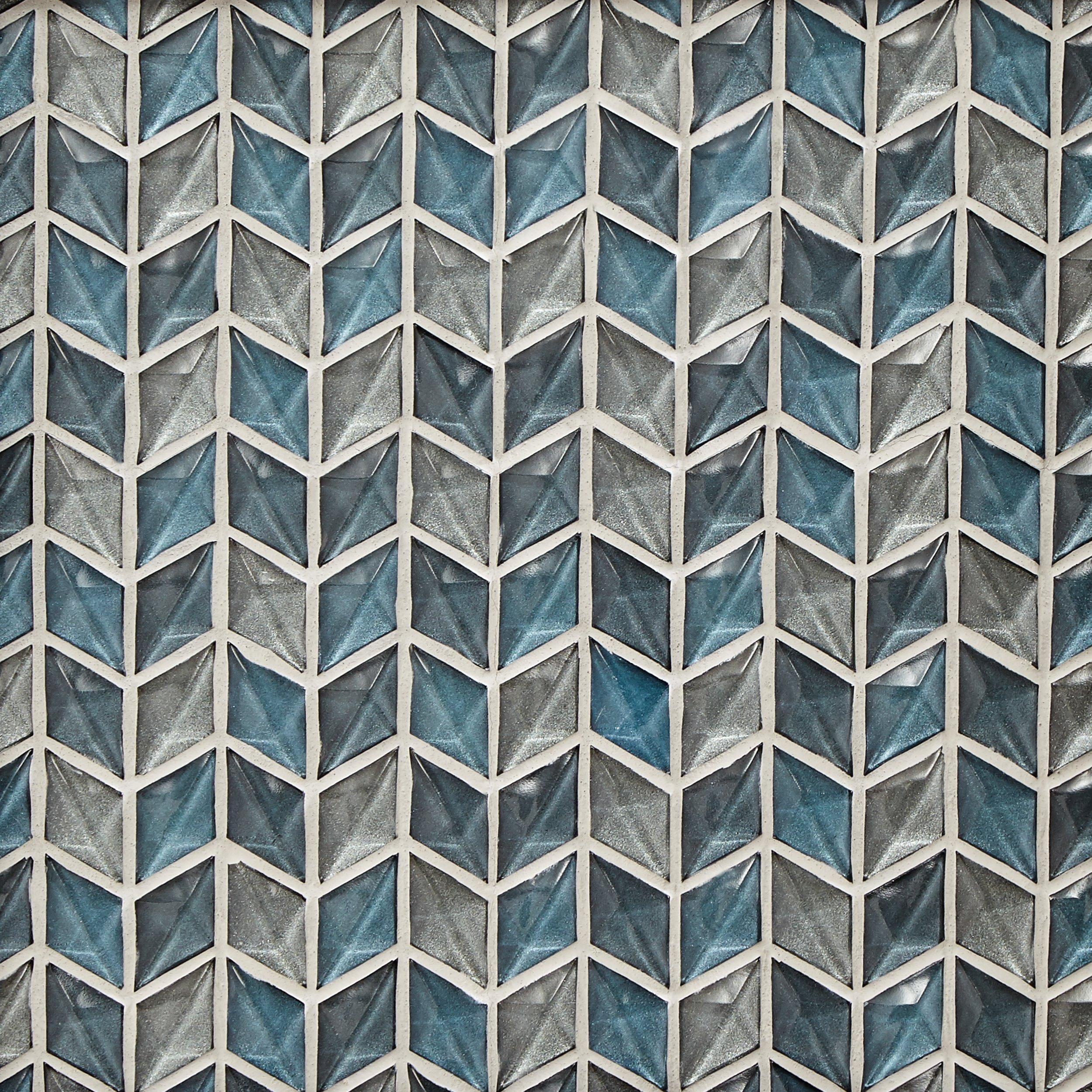 Aurora Sky 2 X 3 In Brick Glass Mosaic 12 X 12 100550631 Floor And Decor