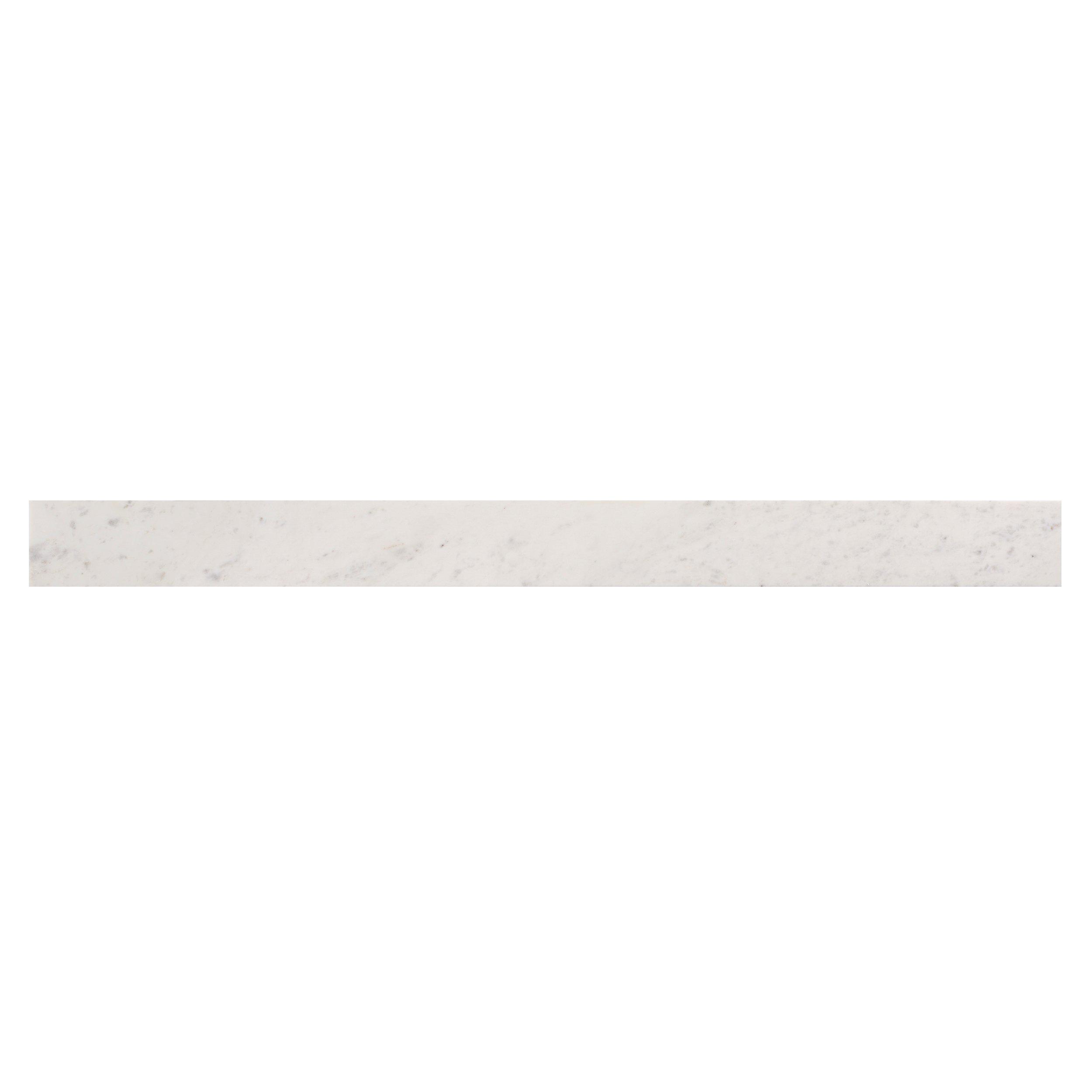 Carrara White 6 X 56 In Marble Window Sill 6 X 56 100224229 Floor And Decor