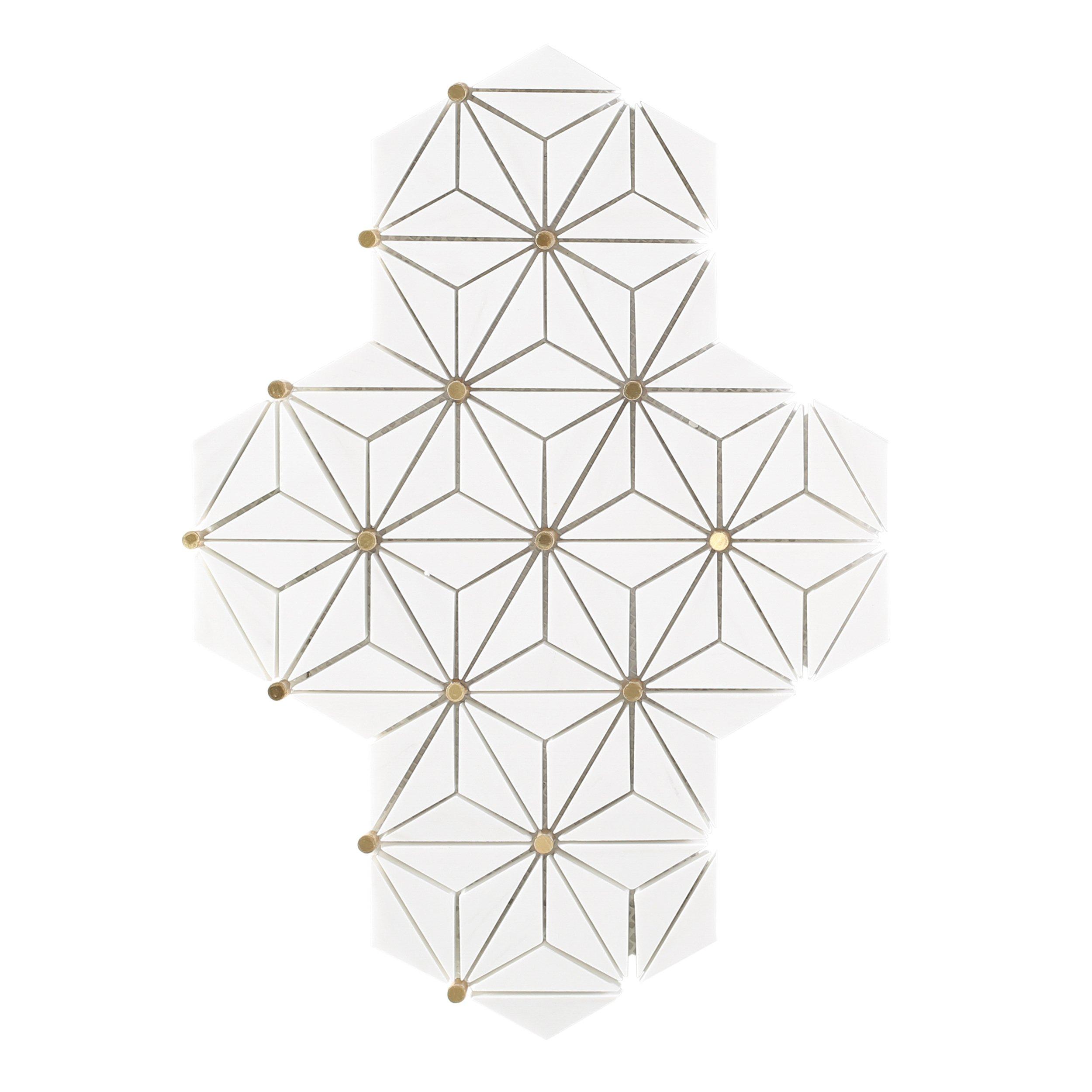 Kavala White Matte Porcelain Tile 11 X 13 100711001 Floor And Decor