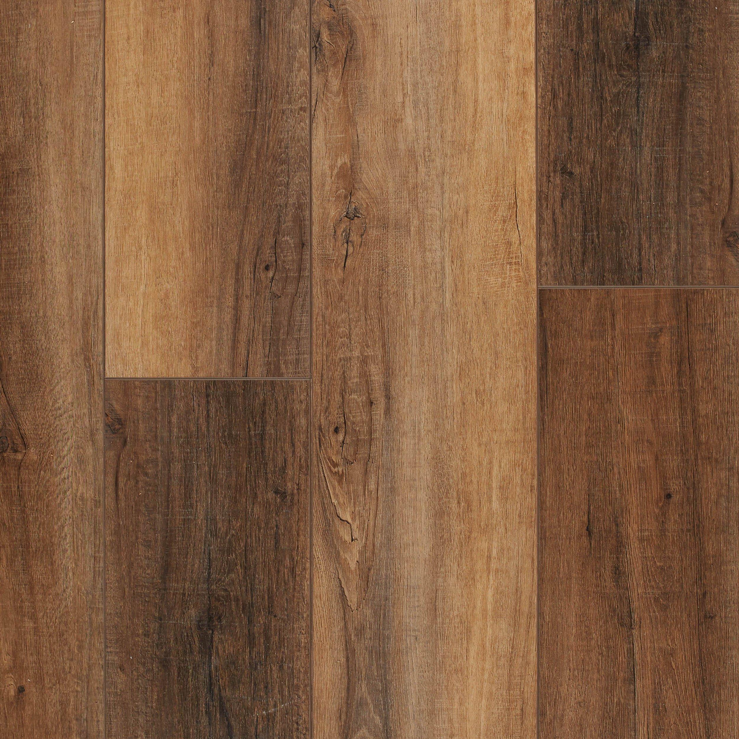 Sahara Gunstock Ceruse Rigid Core Luxury Vinyl Plank Cork Back