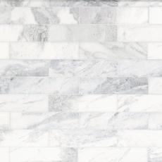 Sahara Carrara Marble Tile - 3in. x 12in. - 921100667 | Floor and Decor