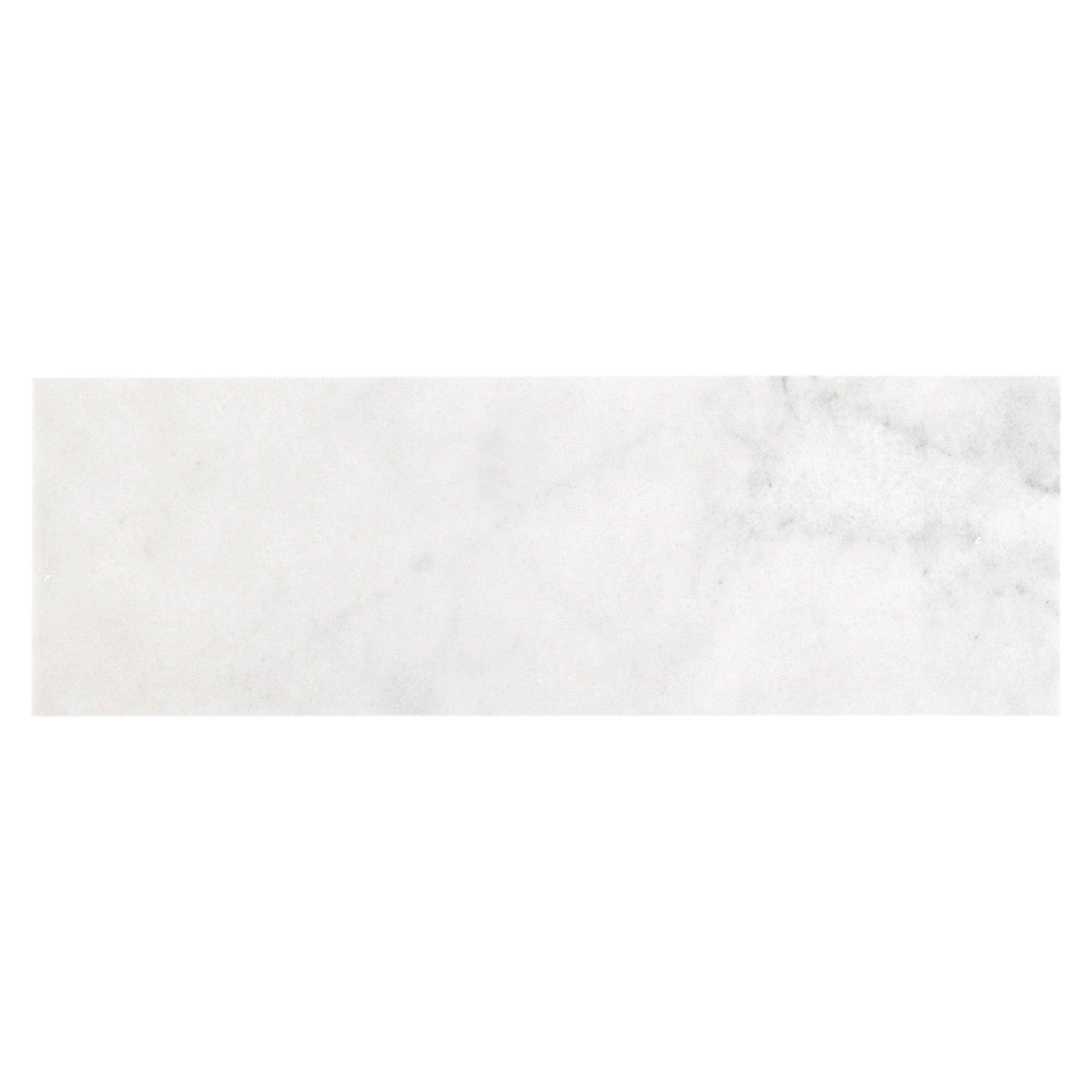 Carrara Milano Honed Marble Tile 6 X 12 100402569 Floor And Decor