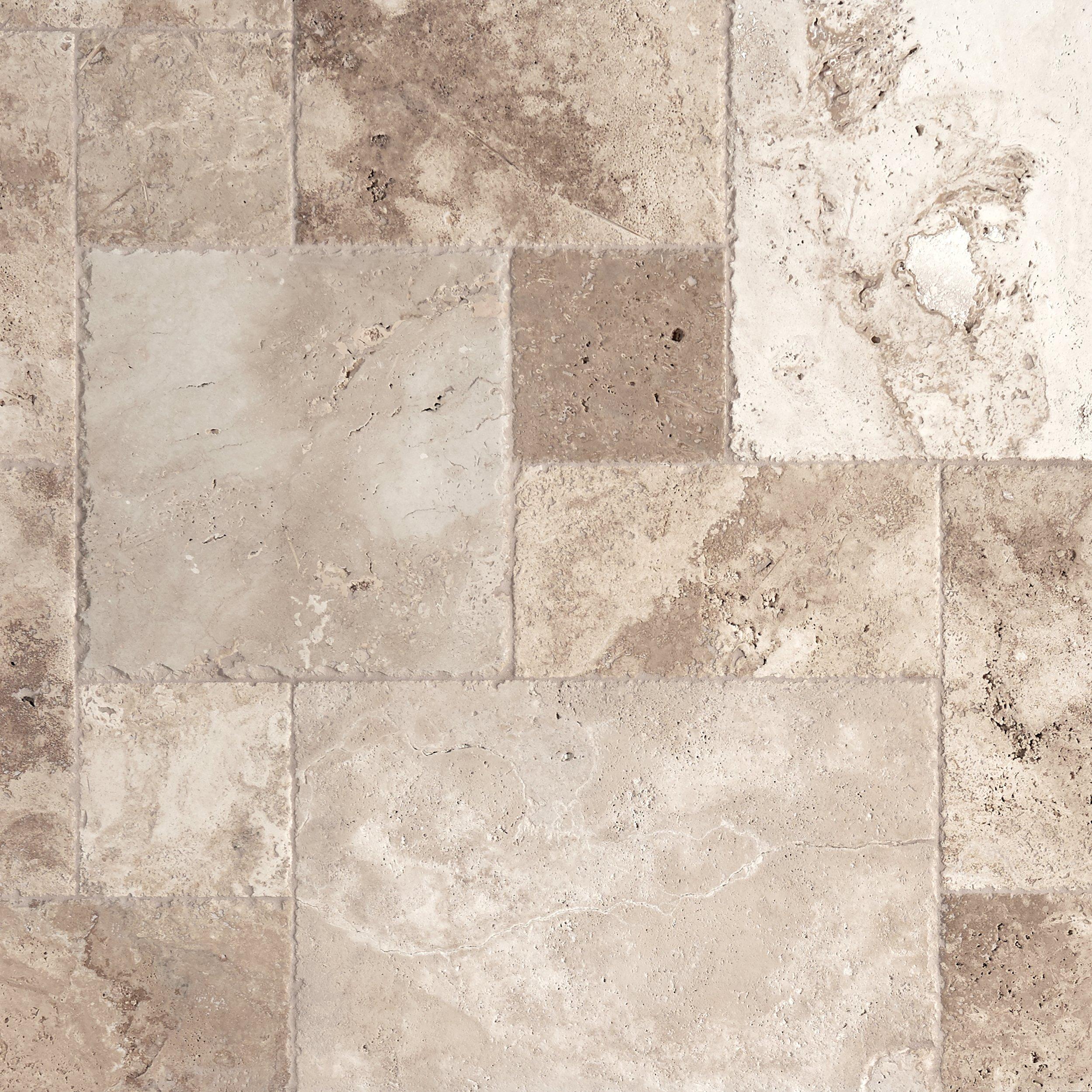 Travertine Stone Tile Floor Decor