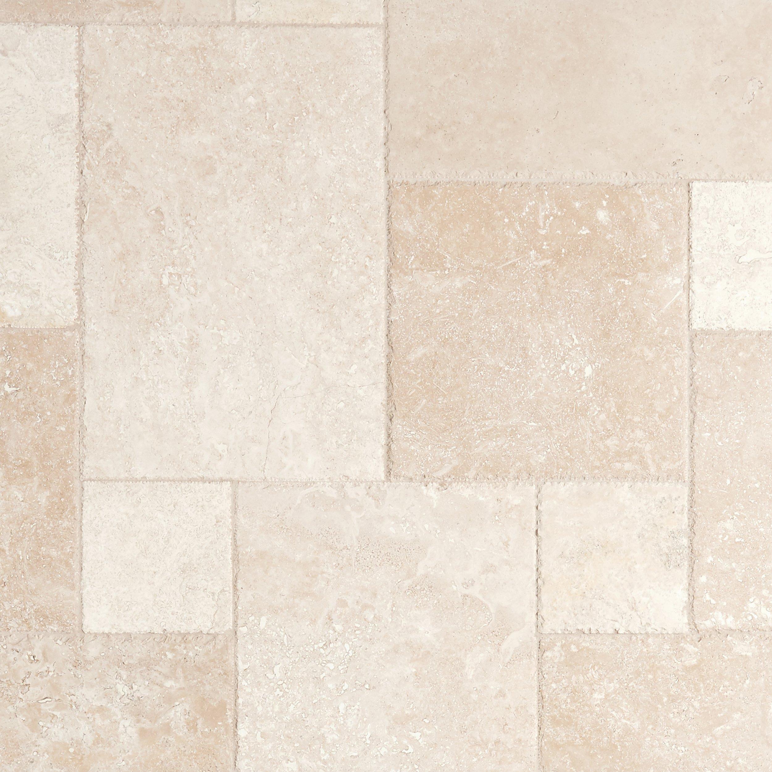 Savona Ivory Travertine Tile - 8 x 16 - 922109643 | Floor ...