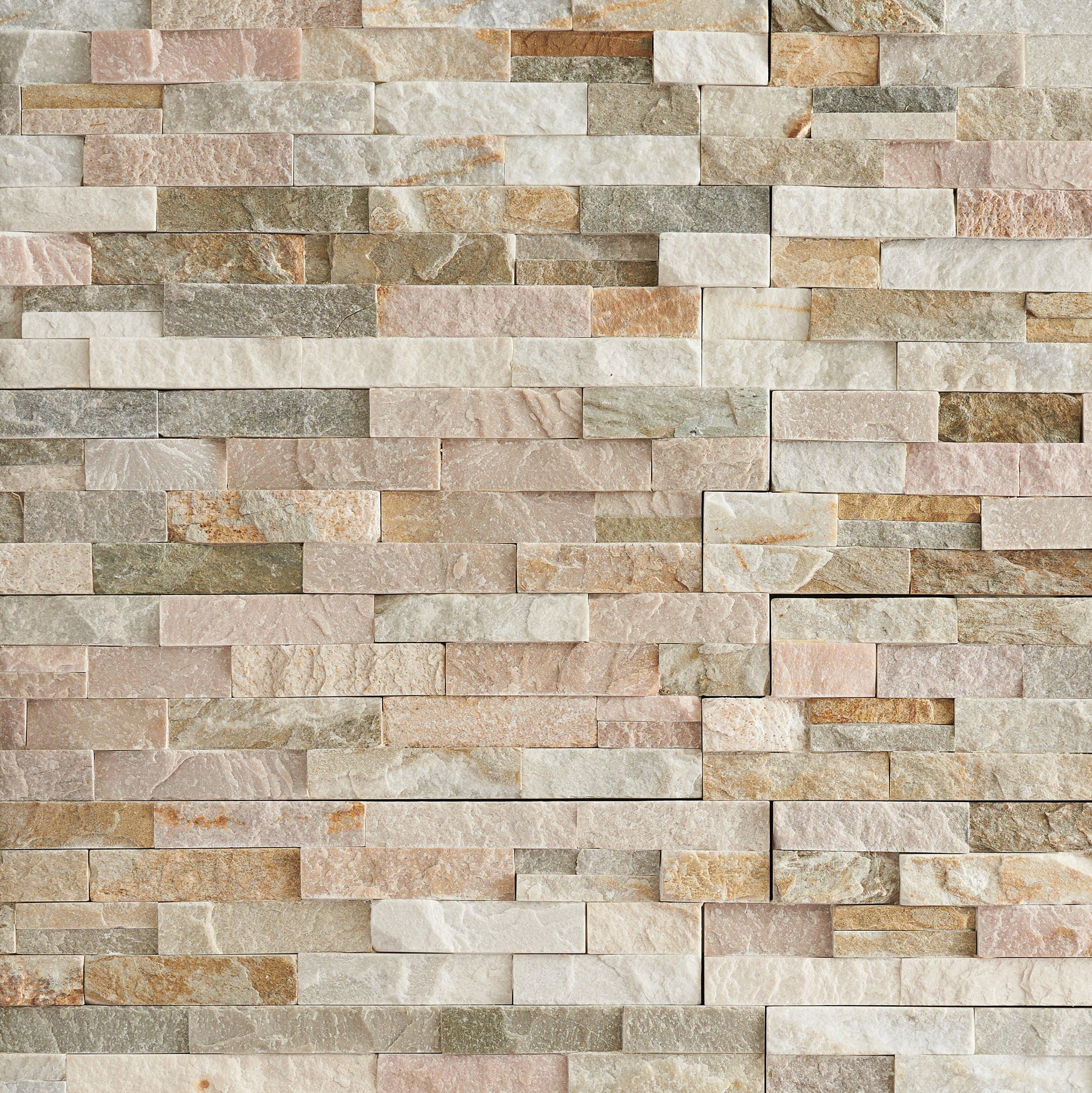 Beachwalk Splitface Slate Panel Ledger - 6 x 24 ...