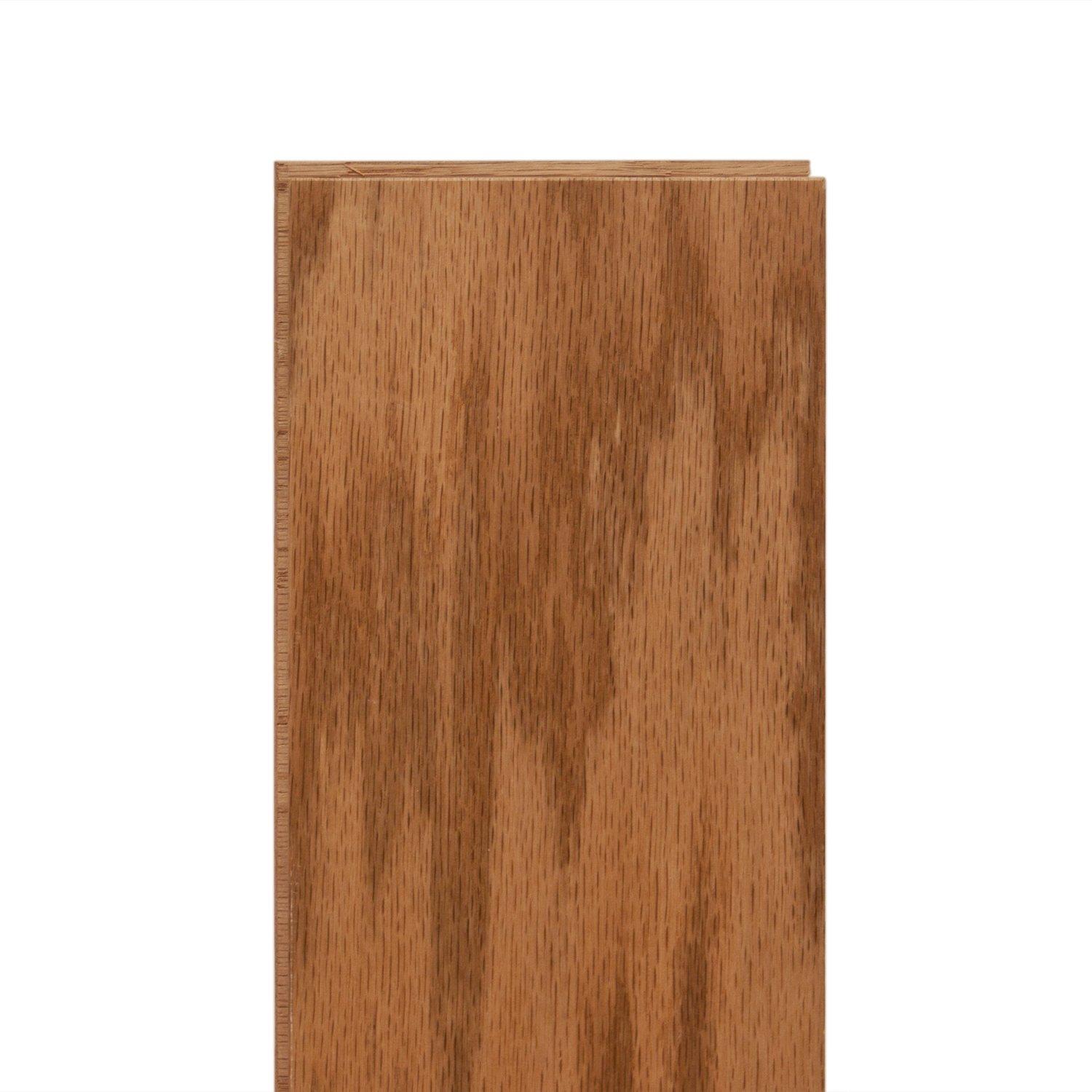 oak hardwood engineered natural rustic smooth floor