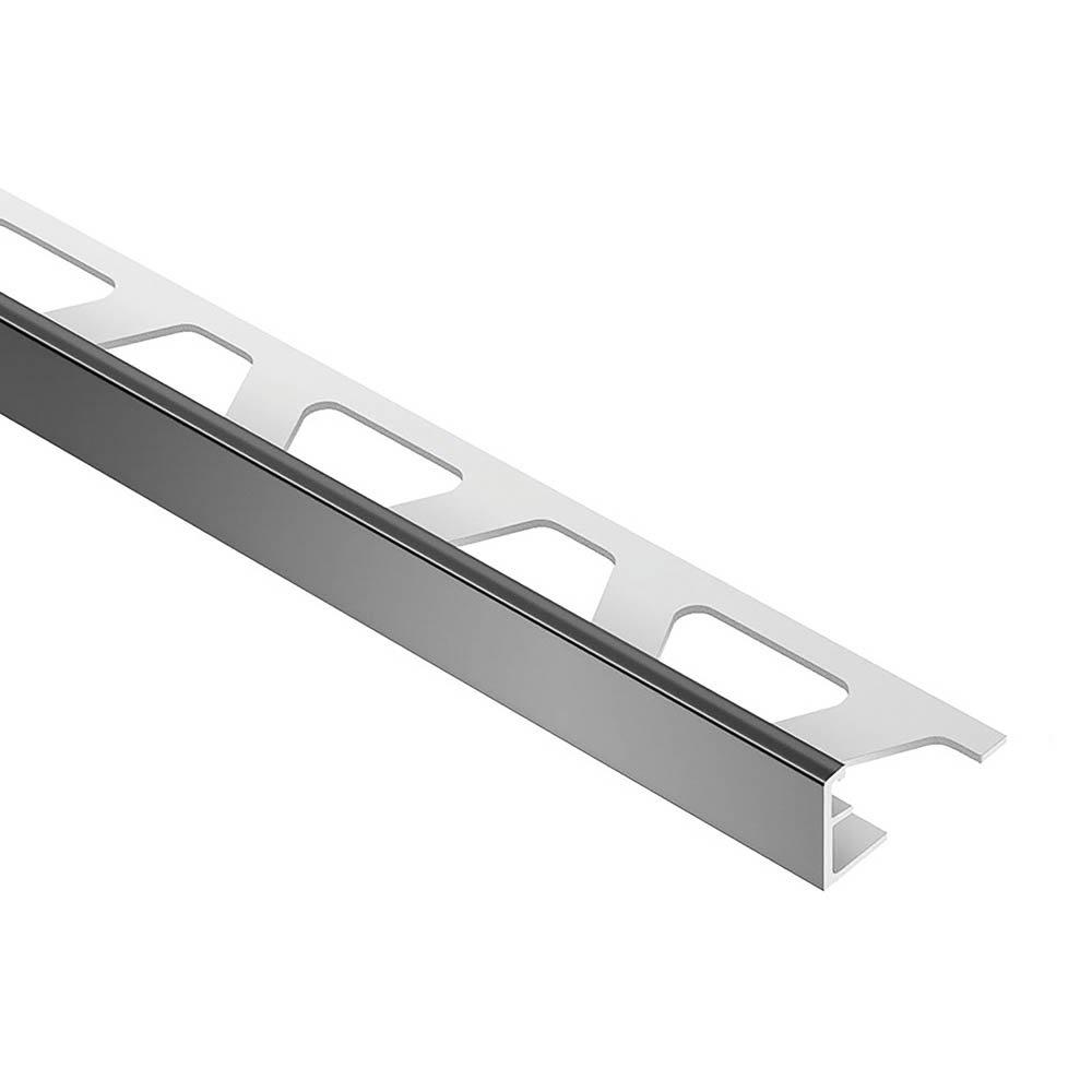 Schluter Jolly Edge Trim 7/16 in. PVC Black - 7/16in ...