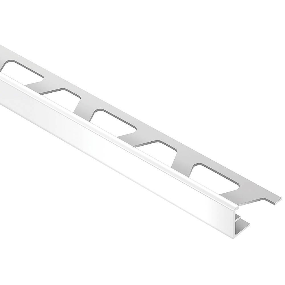 Schluter Jolly Edge Trim 1 4in Pvc White 1 4in 951500540